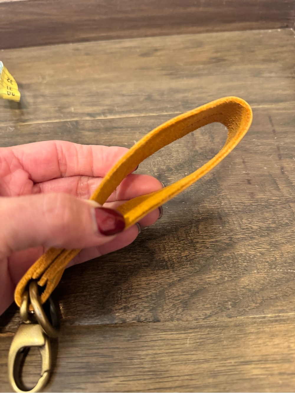 Portland Leather Goods Wristlet Keychain - Picture 7 of 7